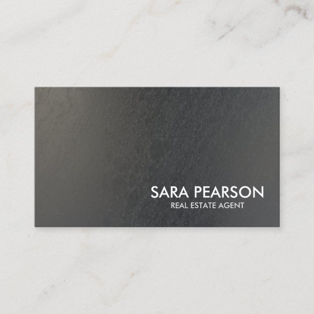 Realty Realtor Property Real Anwesen Agent Visitenkarte (Vorderseite)