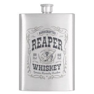 Reaper Whiskey Kentucky Bourbon Flachmann