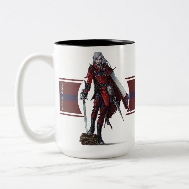 ReaperCon 2019 - Blut-Wolf-Tasse Zweifarbige Tasse (Links)