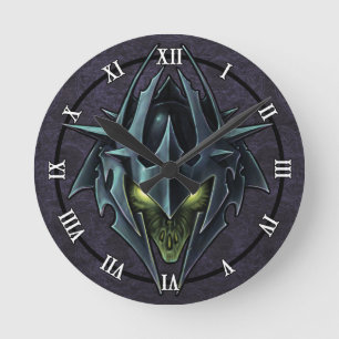 ReaperCon 2019 - Wraith-König Clock Runde Wanduhr