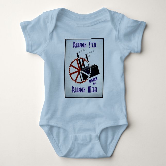Rearden Stahl Baby Strampler (Vorderseite)