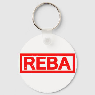 Reba Briefmarke Schlüsselanhänger