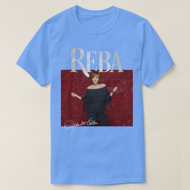 Reba Live in Concert 2022 mit Unterschrift T-Shirt (Design vorne)