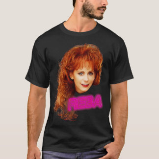 Reba NeonStyle 80er Fan Design T-Shirt