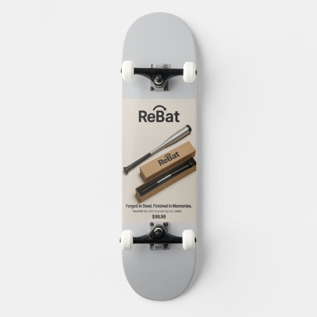 ReBat  Skateboard (Vorderseite)