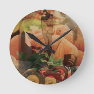 Rebbe Davenen Runde Wanduhr