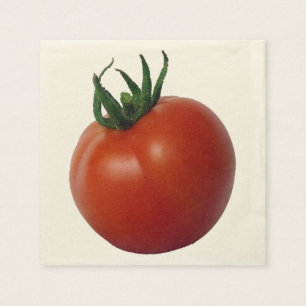 Rebe gereifte Tomate Serviette
