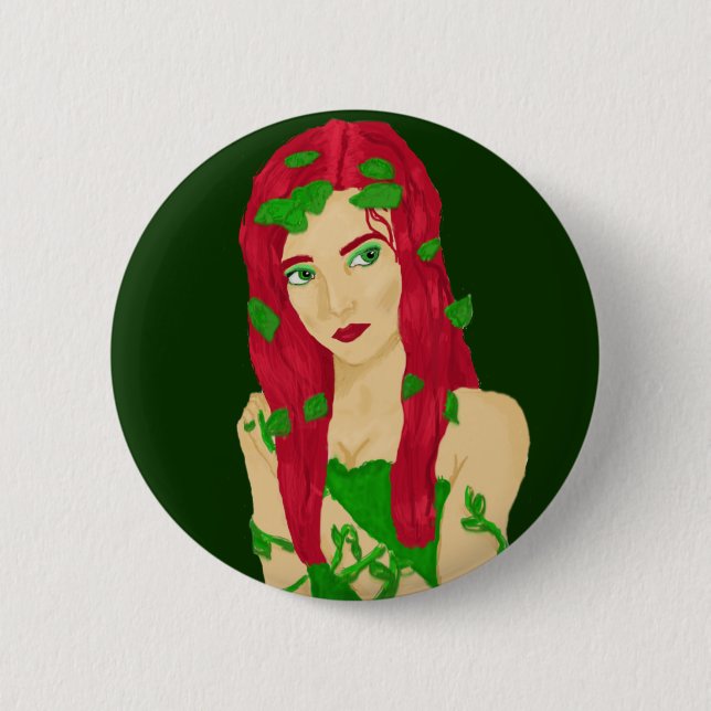 Rebe-Mädchen-Knöpfe Button (Vorderseite)