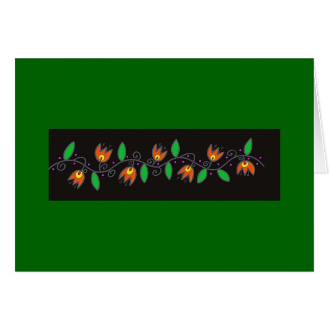Rebe-Motiv - Symbol des ewigen Lebens (Vorderseite (Horizontal))