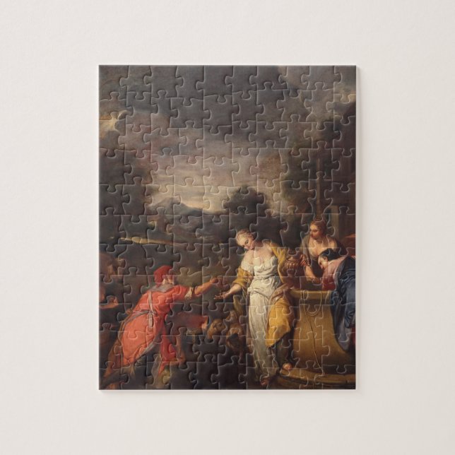 Rebecca am Brunnen Puzzle (Vertikal)