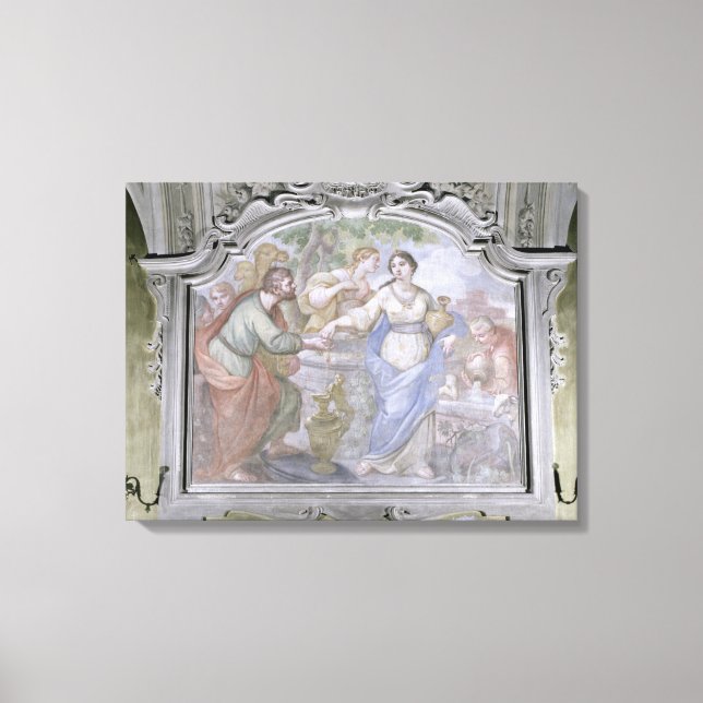 Rebecca at the Well, from the Refectory, 1753-54 ( Leinwanddruck (Vorderseite)
