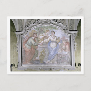Rebecca at the Well, from the Refectory, 1753-54 ( Postkarte