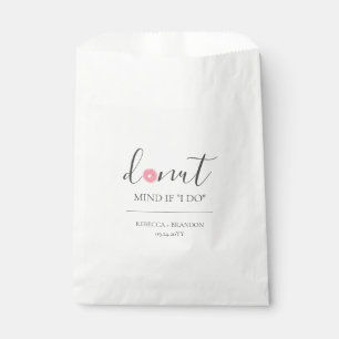 Rebecca Donut Mind, wenn ich Hochzeit Leckerei Geschenktütchen
