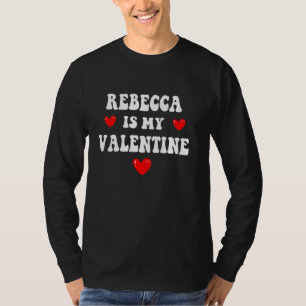 REBECCA ist mein Personalisierter, individueller R T-Shirt