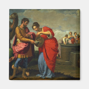 Rebecca und Eliezer an gut, c.1626-27 Magnet