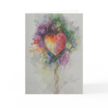 Rebecca's Heart Card für jeden Anlaß