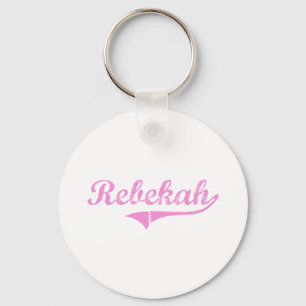 Rebekah klassischer Art-Name Schlüsselanhänger