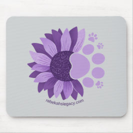 Rebekahs Vermächtnis Lavendel Sonnenblume Pfote Ma Mousepad