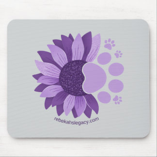 Rebekahs Vermächtnis Lavendel Sonnenblume Pfote Ma Mousepad