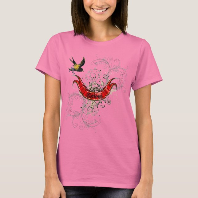 Rebel Angel T-Shirt (Vorderseite)