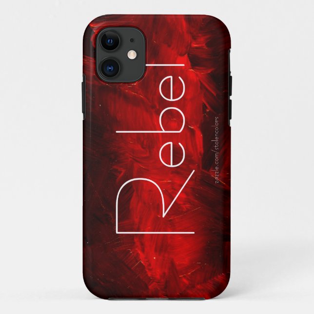 Rebel Iphone 5 Hülle (Rückseite)