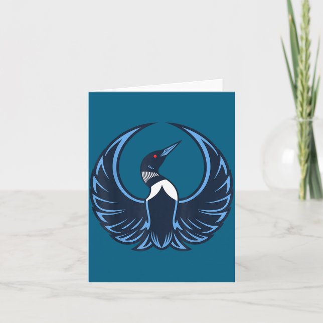 Rebel loon minnesota stark  karte (Vorderseite)