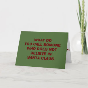 REBEL OHNE ANSPRUCH ZUR CHRISTMAS-ZEIT? FEIERTAGSKARTE