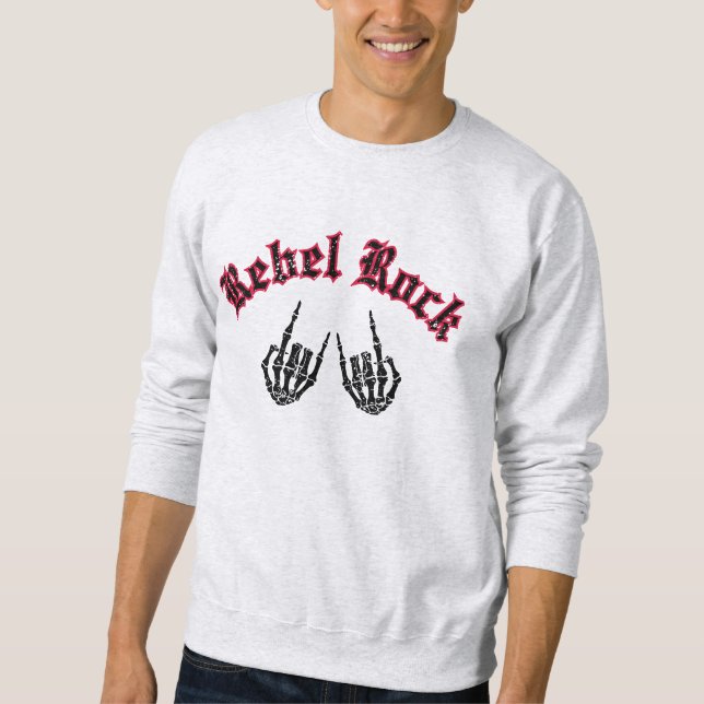 Rebel Rock Sweatshirt (Vorderseite)