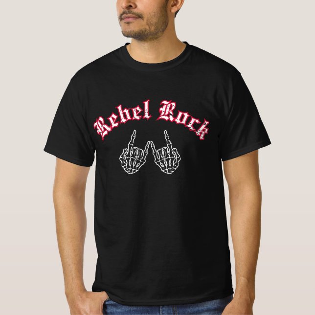Rebel Rock T-Shirt (Vorderseite)
