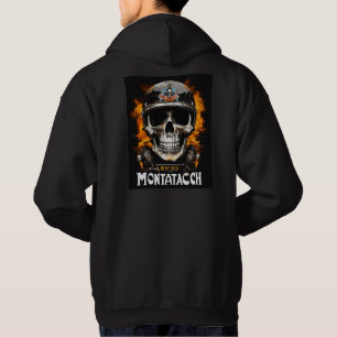 "Rebel Threads: Crossbones Collection - Entleash Y Hoodie