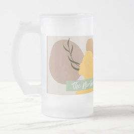 Rebel Tribe™ „Die Nurturerin“ Milchglas-Tasse Mattglas Bierglas