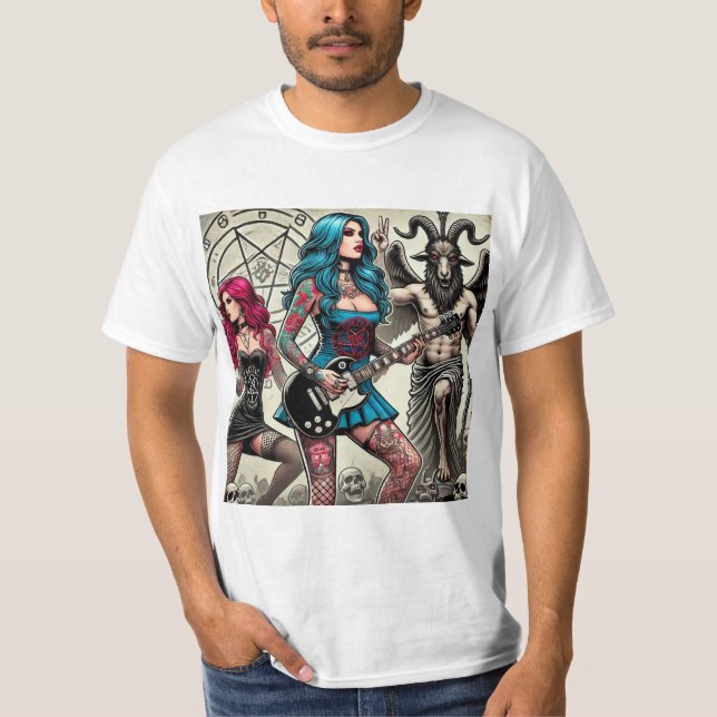 Rebelión Gótica: El Poder de lo Oculto T-Shirt (Vorderseite)