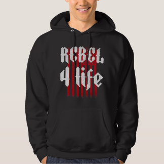 Rebell 4 Life Country Rap Hip Hop Style Hoodie