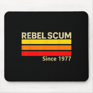 Rebell Abschaum seit 1977 Clic Retro Ikonisch Vint Mousepad