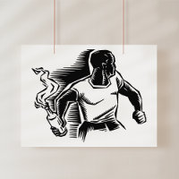 Rebell, Molotowcocktail, Unruhen, kommunistischer 
