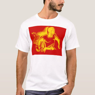Rebell, Molotowcocktail, Unruhen, kommunistischer T-Shirt