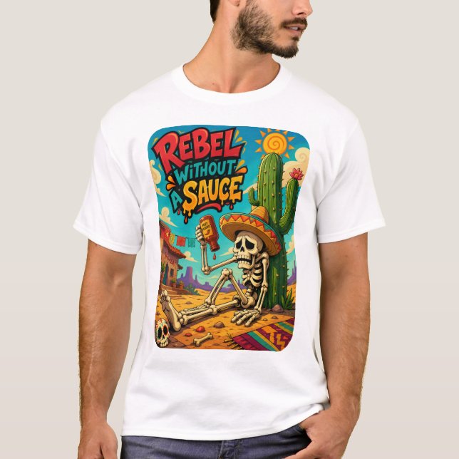 Rebell ohne Sauce T-Shirt (Vorderseite)