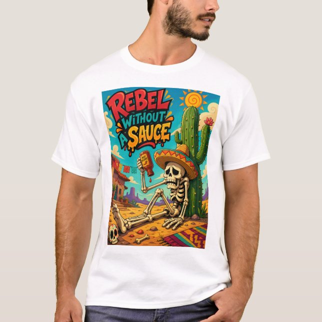 Rebell ohne Sauce T-Shirt (Vorderseite)