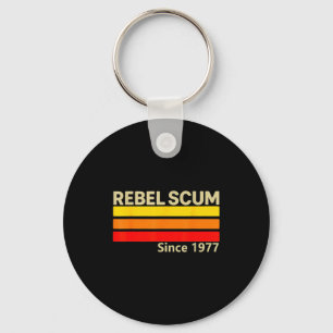 Rebell S Seit 1977 Clic Retro Ikonisch Vintage Sag Schlüsselanhänger