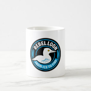 Rebell-Taucher – Vom Eis zum Feuer Kaffeetasse