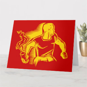 Rebellen, Molotow-Cocktail, Unruhen, kommunistisch Karte