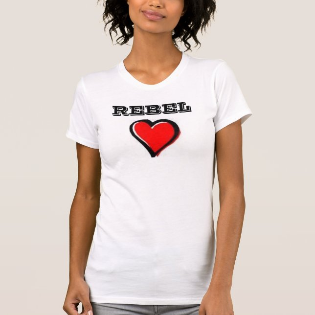 Rebellenherz T-Shirt (Vorderseite)