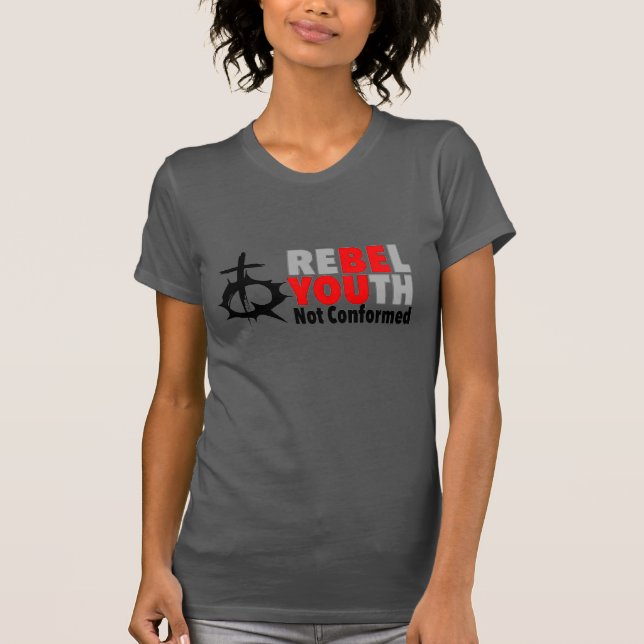 Rebellenjugend - sind Sie - Damen T-Shirt (Vorderseite)