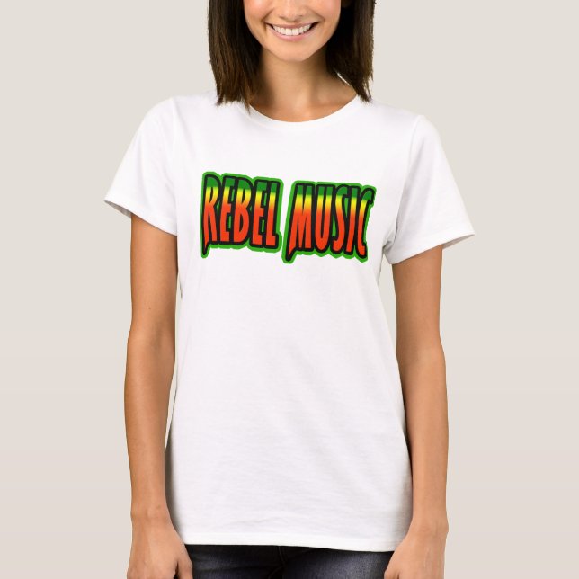 Rebellenmusik T-Shirt (Vorderseite)