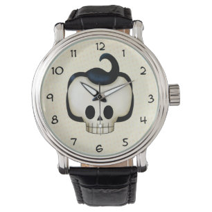 Rebellenschädel Armbanduhr