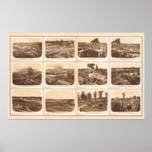 Rebellenstrecken, Atlanta, Ga Poster