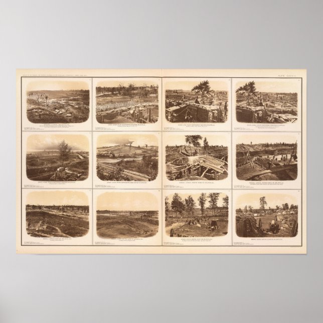 Rebellenstrecken, Atlanta, Ga Poster (Vorne)