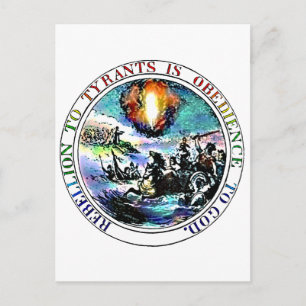 Rebellion an Tyrannen Postkarten (Glenn Beck)