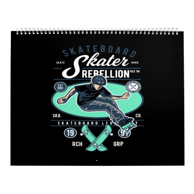 Rebellion des Skaters Kalender (Titelbild)