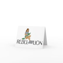 Rebellion Reading – Dankeskarten für Bücherliebhab